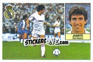 Sticker Juanito - Liga Spagnola 1984-1985
 - Colecciones ESTE