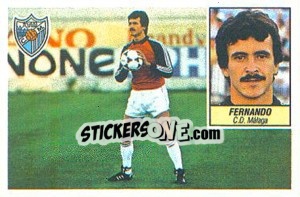 Sticker Fernando - Liga Spagnola 1984-1985
 - Colecciones ESTE