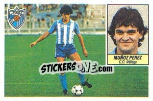 Sticker Muñoz Pérez - Liga Spagnola 1984-1985
 n. 176 - Colecciones ESTE