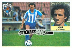 Sticker Popo - Liga Spagnola 1984-1985
 n. 179 - Colecciones ESTE