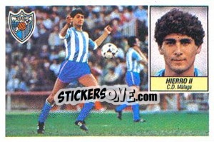 Sticker Hierro II (coloca) - Liga Spagnola 1984-1985
 n. 181 - Colecciones ESTE