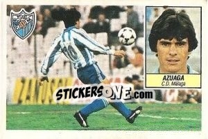 Sticker Azuaga - Liga Spagnola 1984-1985
 - Colecciones ESTE