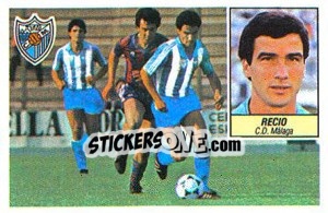 Sticker Recio - Liga Spagnola 1984-1985
 n. 186 - Colecciones ESTE