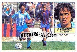 Sticker Fernando Rodríguez - Liga Spagnola 1984-1985
 - Colecciones ESTE