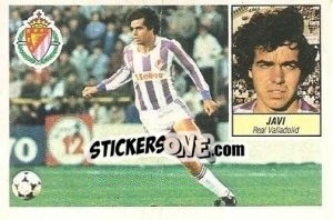 Sticker Javi - Liga Spagnola 1984-1985
 - Colecciones ESTE