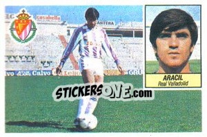 Sticker Aracil - Liga Spagnola 1984-1985
 - Colecciones ESTE
