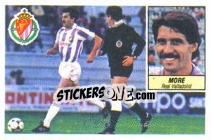 Sticker Moré - Liga Spagnola 1984-1985
 n. 335 - Colecciones ESTE
