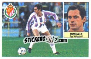 Sticker Minguela - Liga Spagnola 1984-1985
 - Colecciones ESTE