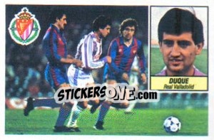 Sticker Duque - Liga Spagnola 1984-1985
 - Colecciones ESTE