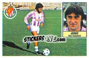 Cromo Jorge - Liga Spagnola 1984-1985
 - Colecciones ESTE