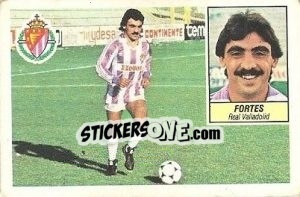 Sticker Fortes - Liga Spagnola 1984-1985
 n. 342 - Colecciones ESTE