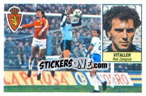Sticker Vitaller - Liga Spagnola 1984-1985
 - Colecciones ESTE