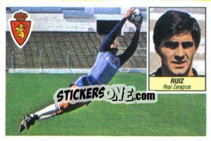 Sticker Ruiz - Liga Spagnola 1984-1985
 n. 344 - Colecciones ESTE