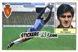 Sticker Ruiz - Liga Spagnola 1984-1985
 - Colecciones ESTE