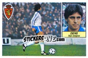 Figurina Zayas (coloca) - Liga Spagnola 1984-1985
 - Colecciones ESTE