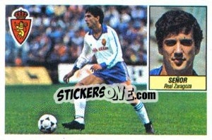 Sticker Señor - Liga Spagnola 1984-1985
 n. 350 - Colecciones ESTE