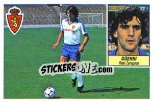 Cromo Güerri - Liga Spagnola 1984-1985
 - Colecciones ESTE