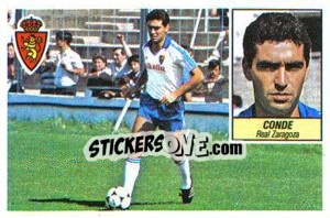 Sticker Conde - Liga Spagnola 1984-1985
 - Colecciones ESTE