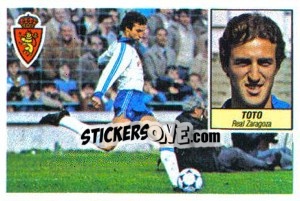 Sticker Toto - Liga Spagnola 1984-1985
 - Colecciones ESTE