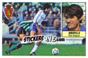 Sticker Amarilla - Liga Spagnola 1984-1985
 - Colecciones ESTE