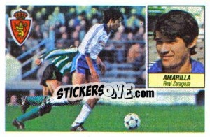 Cromo Amarilla - Liga Spagnola 1984-1985
 n. 357 - Colecciones ESTE