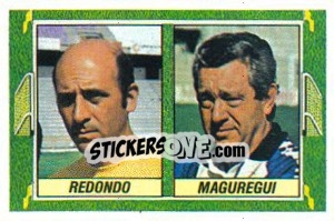 Sticker Redondo/Maguregui (1 en el campo) - Liga Spagnola 1984-1985
 n. 363 - Colecciones ESTE
