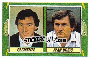 Sticker Clemente/Ivan Brzic - Liga Spagnola 1984-1985
 n. 365 - Colecciones ESTE