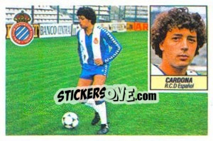 Cromo 1a Cardona (R.C.D. Español) - Liga Spagnola 1984-1985
 - Colecciones ESTE