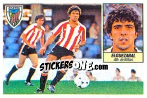 Sticker 3a Elguezábal (Athlétic de Bilbao) - Liga Spagnola 1984-1985
 n. 377 - Colecciones ESTE