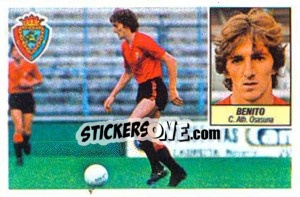 Cromo 4 Benito (C.A. Osasuna) - Liga Spagnola 1984-1985
 - Colecciones ESTE