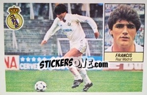 Figurina 7a Francis (Real Madrid) - Liga Spagnola 1984-1985
 - Colecciones ESTE
