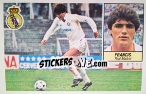 Cromo 7a Francis (Real Madrid)