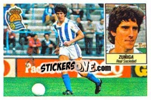 Sticker 8 Zúñiga (Real Sociedad) - Liga Spagnola 1984-1985
 - Colecciones ESTE