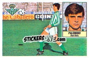 Figurina 10a Palomino (Real Betis) - Liga Spagnola 1984-1985
 - Colecciones ESTE