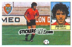 Sticker 10b Orejuela I (C.A. Osasuna) - Liga Spagnola 1984-1985
 - Colecciones ESTE