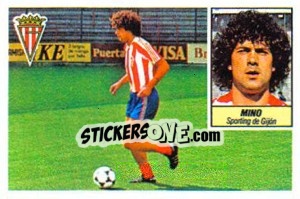 Cromo 15 Mino (Sporting de Gijon) - Liga Spagnola 1984-1985
 - Colecciones ESTE