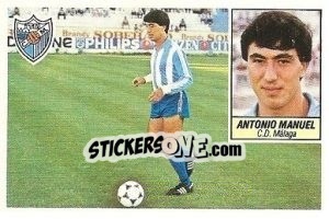 Sticker Antonio Manuel (coloca) - Liga Spagnola 1984-1985
 n. 190 - Colecciones ESTE