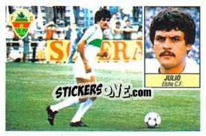 Figurina 16 Julio (Elche C.F., valla soberano) - Liga Spagnola 1984-1985
 - Colecciones ESTE