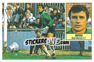 Sticker Mora - Liga Spagnola 1984-1985
 - Colecciones ESTE