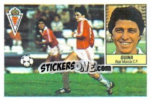 Sticker Guina - Liga Spagnola 1984-1985
 n. 202 - Colecciones ESTE