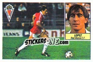 Sticker López - Liga Spagnola 1984-1985
 - Colecciones ESTE