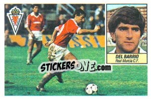 Sticker Del Barrio - Liga Spagnola 1984-1985
 - Colecciones ESTE