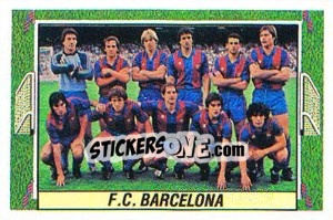 Cromo F.C. Barcelona - Liga Spagnola 1984-1985
 - Colecciones ESTE