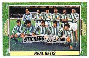 Sticker Real Betis - Liga Spagnola 1984-1985
 - Colecciones ESTE