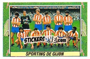 Cromo Sporting de Gijon - Liga Spagnola 1984-1985
 - Colecciones ESTE