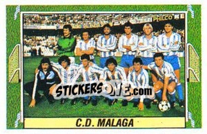 Sticker C.D. Málaga - Liga Spagnola 1984-1985
 - Colecciones ESTE