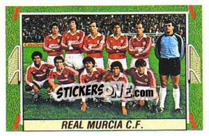 Sticker Real Murcia C.F. - Liga Spagnola 1984-1985
 n. 222 - Colecciones ESTE