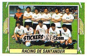 Figurina Racing de Santander - Liga Spagnola 1984-1985
 - Colecciones ESTE