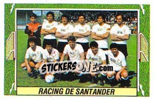 Sticker Racing de Santander - Liga Spagnola 1984-1985
 n. 224 - Colecciones ESTE