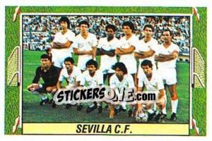 Cromo Sevilla C.F. - Liga Spagnola 1984-1985
 - Colecciones ESTE